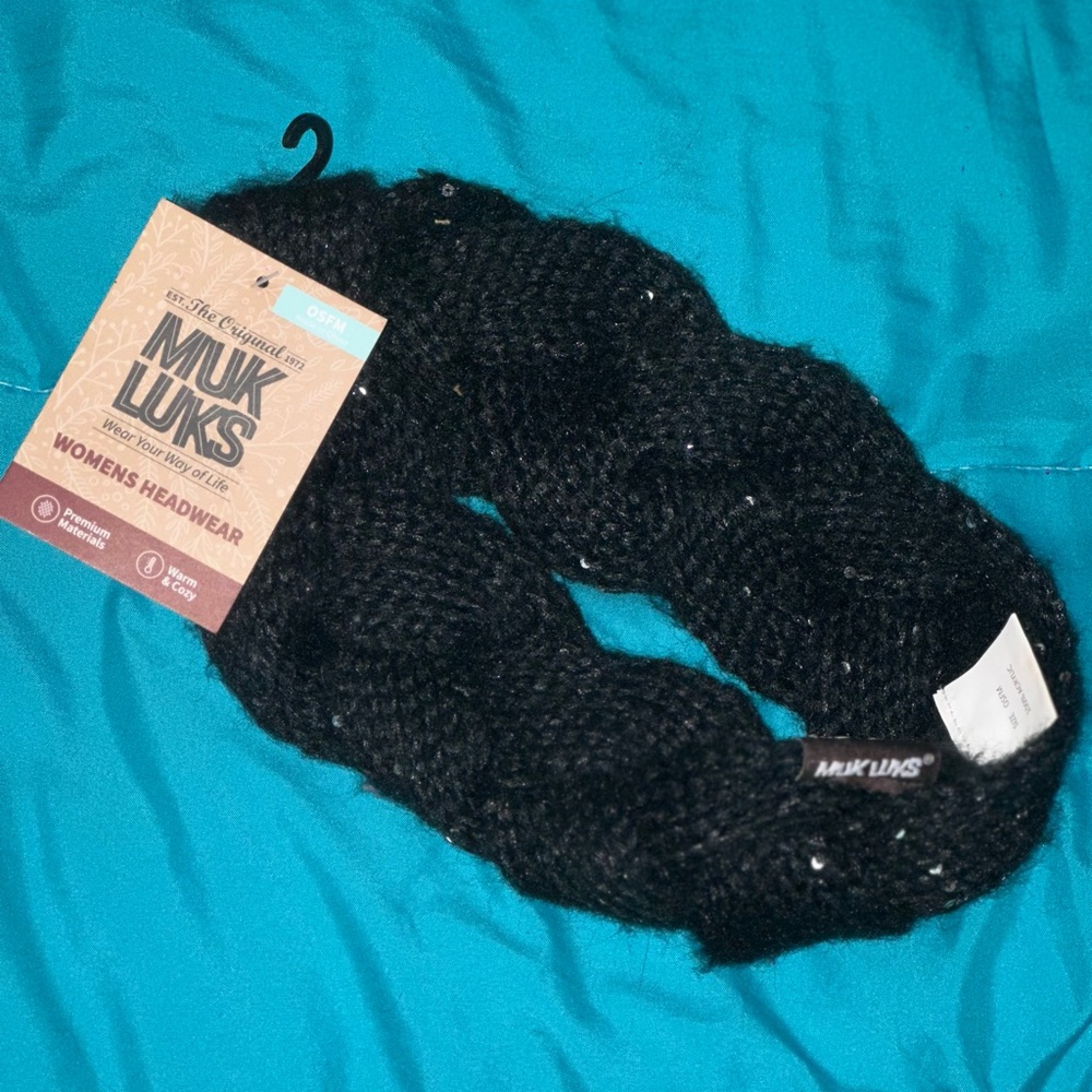 Muk Luks Black Women's Headwear
